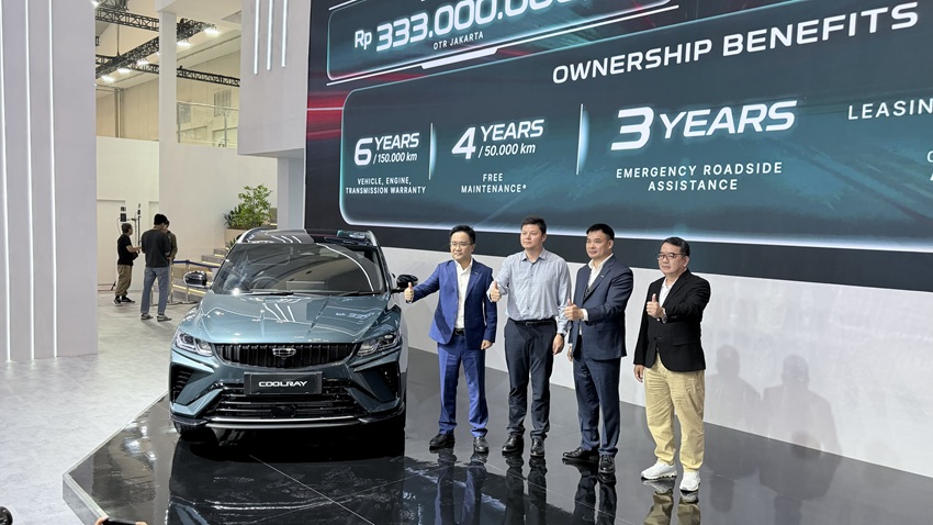 Geely Coolray hadir dengan banderol mulai Rp333 juta