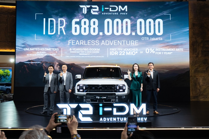 JETOUR T2 i-DM Hadir Hadir dengan Harga Rp 688.000.000