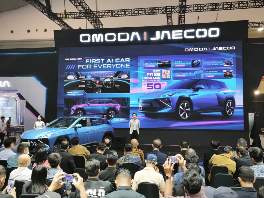 Promo pemesanan Omoda O4 EV di GIIAS 2026