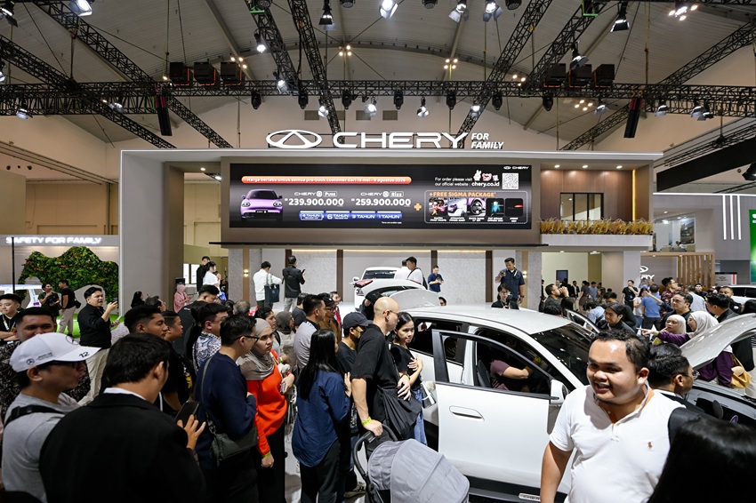 Booth Chery di GIIAS tawarkan beragam kegiatan menarik 