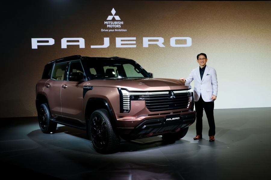All New Mitsubishi Pajero meluncur